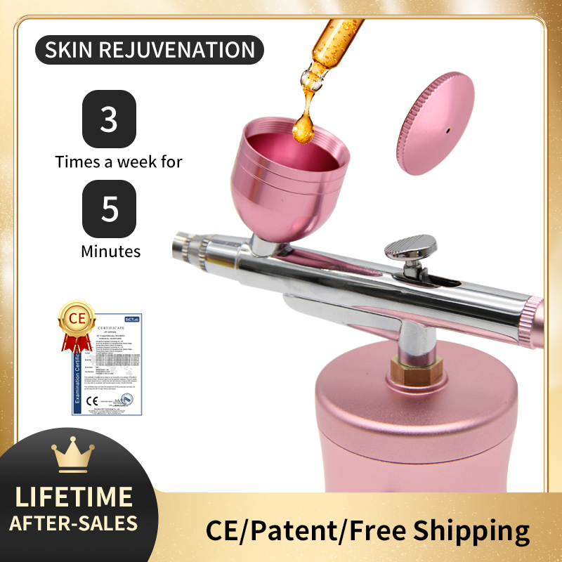 Airbrush Kit With Mini Compressor - Mini Airbrush Nano oksijen basıncı derin