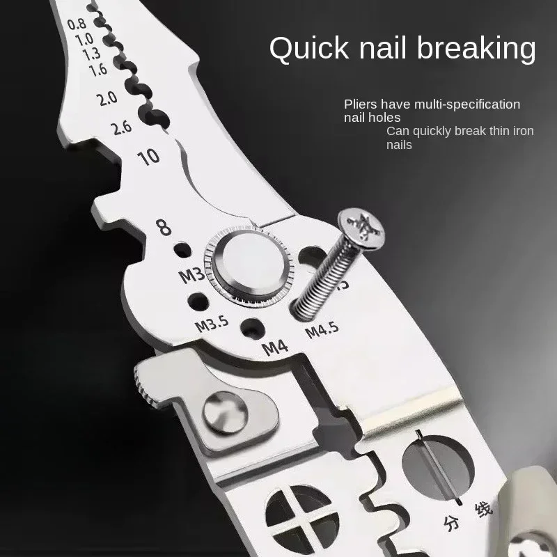 Automatic Wire Stripper Cutter - 28'i 1 Arada Çok Fonksiyonlu Elektrikçi
