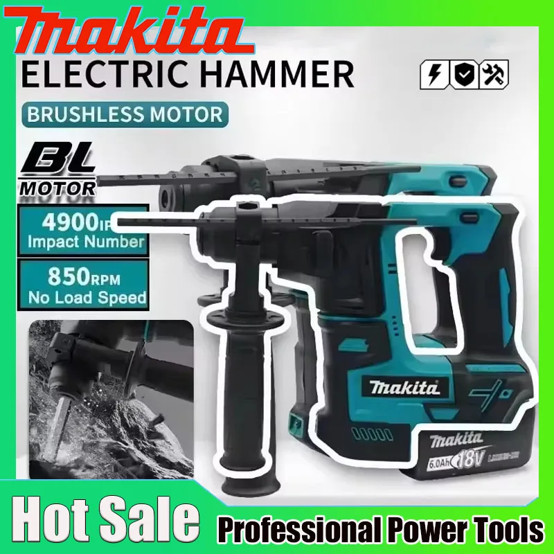 Brushless Cordless Electric Drill 18V - Makita Fırçasız Akülü Darbeli Matkap 18V