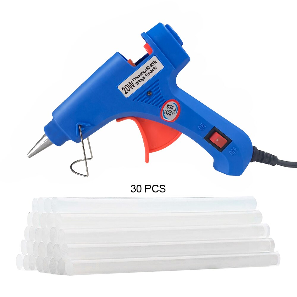 Hot Melt Glue Gun Cordless - 20W sıcak tutkal tabancası ev endüstriyel