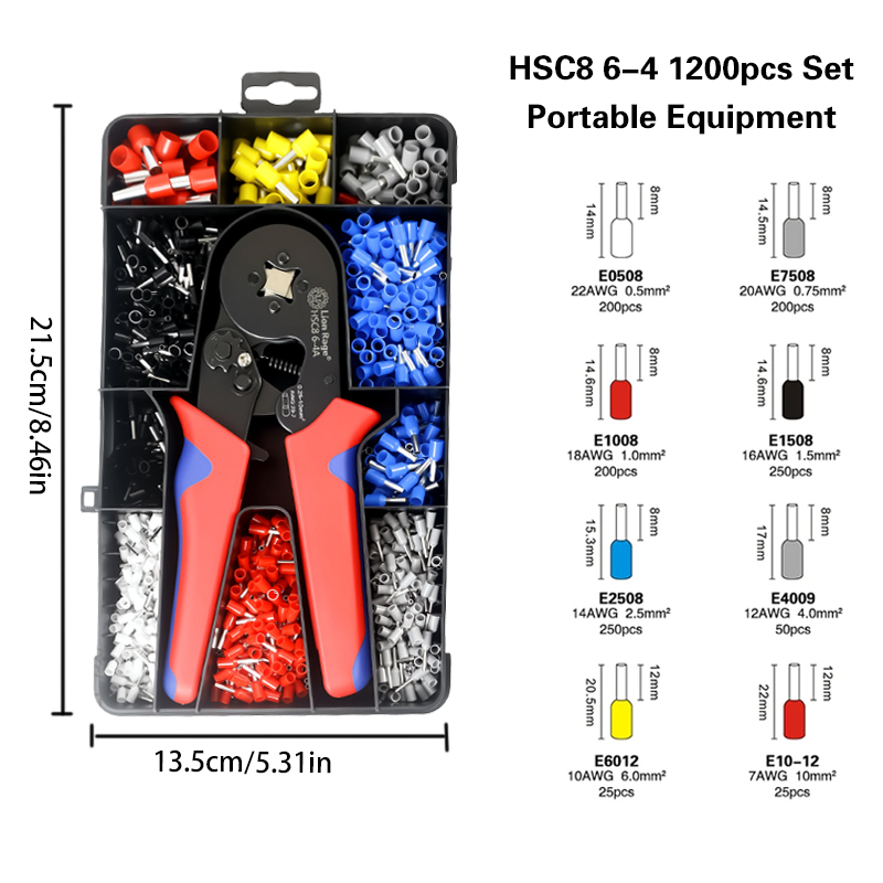 HSC8 6-4 Ferrule Sıkma Aleti S - Automatic Wire Stripper Cutter incelemesi ve fiyatı