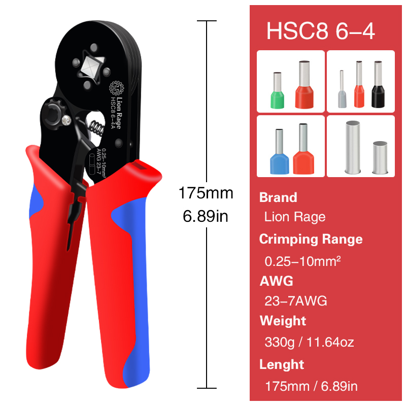 HSC8 6-4 Ferrule Sıkma Aleti S - Automatic Wire Stripper Cutter incelemesi ve fiyatı