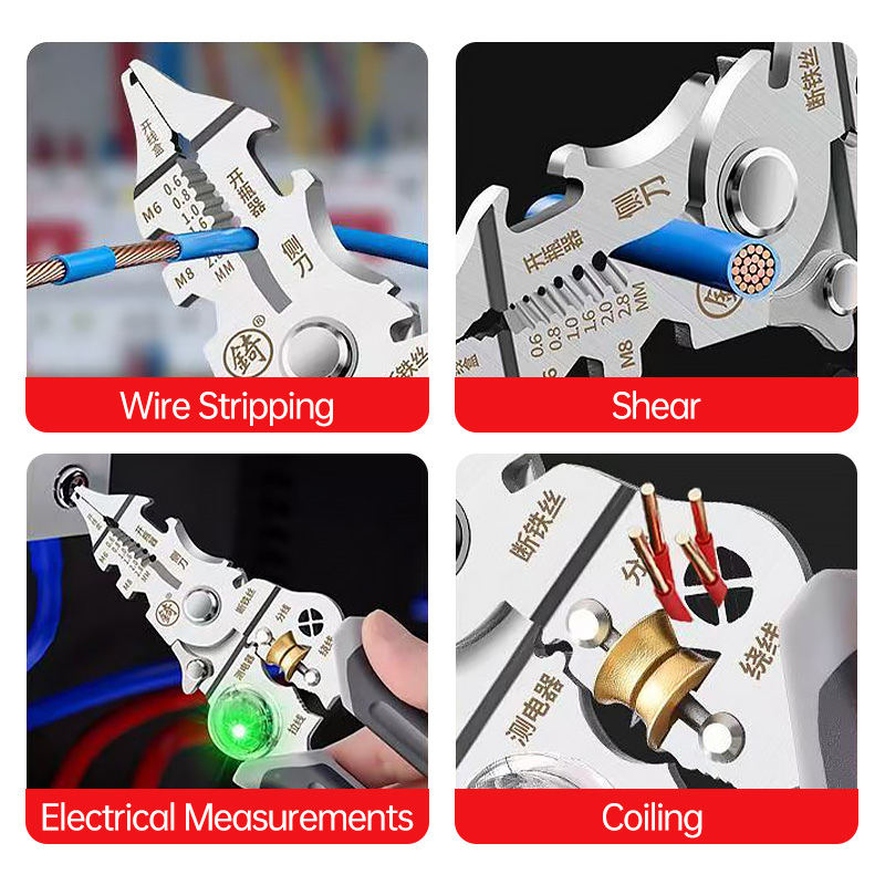 Çok fonksiyonlu Tel Stripper E - Automatic Wire Stripper Cutter incelemesi ve fiyatı