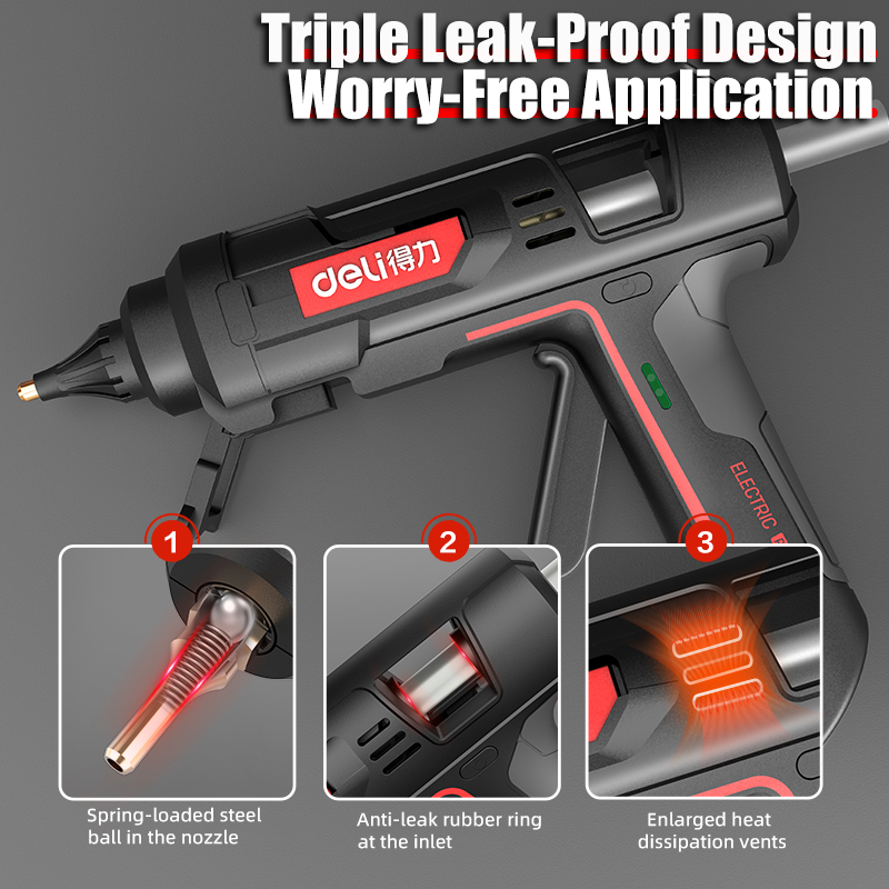 DELI 300W sıcak tutkal tabanca - Hot Melt Glue Gun Cordless incelemesi ve fiyatı