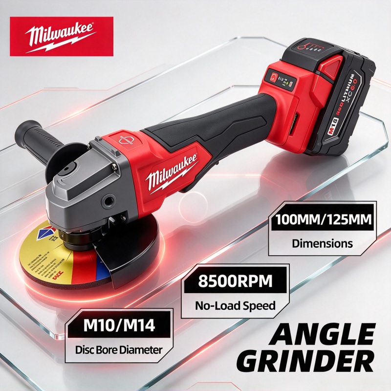 Yeni, Orijinal, Milwaukee 125  - Brushless Angle Grinder Battery Powered incelemesi ve fiyatı